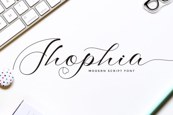 Shophia Font Poster 1