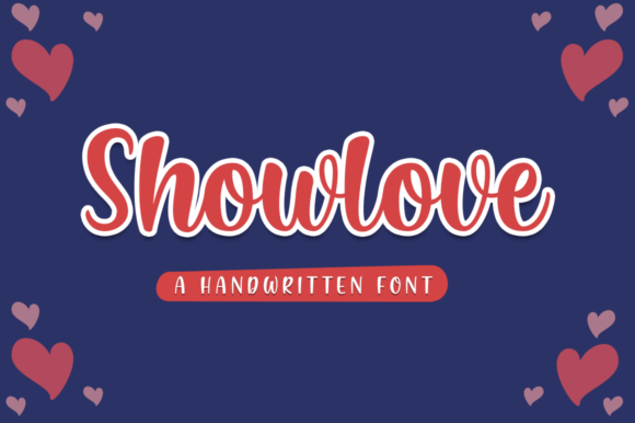 Showlove Font Poster 1