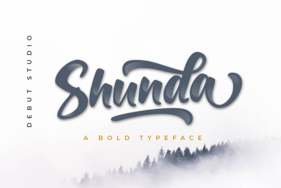 Shunda Font Poster 1
