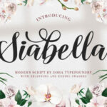 Siabella Font Poster 1