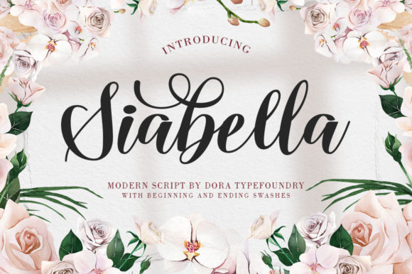 Siabella Font Poster 1