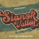 Sianok Valley Font Poster 1