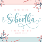 Sibertha Font Poster 1