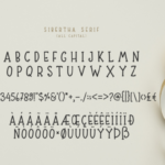 Sibertha Font Poster 11