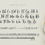 Sibertha Font Poster 10