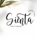 Sienta Font Poster 1