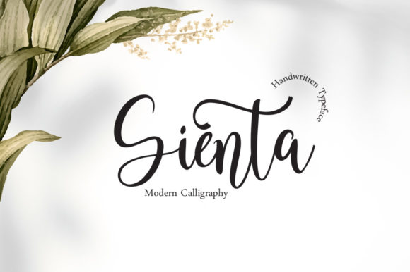 Sienta Font Poster 1