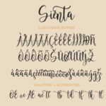 Sienta Font Poster 10