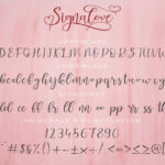 Signalove Font Poster 8