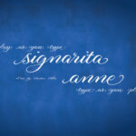 Signarita Anne Font Poster 5