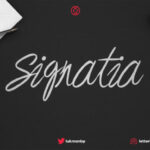 Signata Font Poster 1