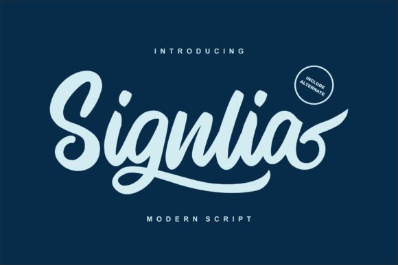 Signlia Font