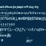 Signlia Font Poster 6