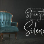 Silently Font Poster 6