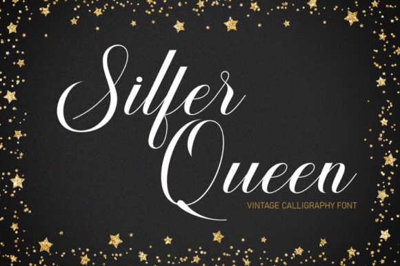 Silfer Queen Font Poster 1