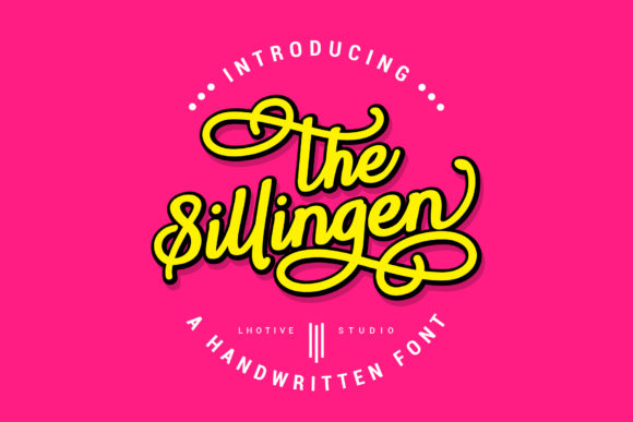 Sillingen Font Poster 1