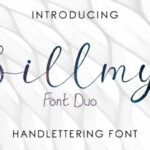 Sillmy Font Poster 1