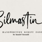 Silmastin Font Poster 1