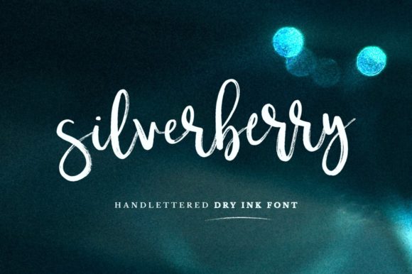 Silverberry Font Poster 1