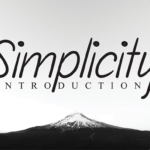 Simplicity Font Poster 1