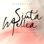 Sinta Mellia Font Poster 1