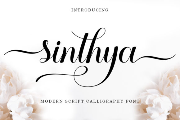 Sinthya Font Poster 1