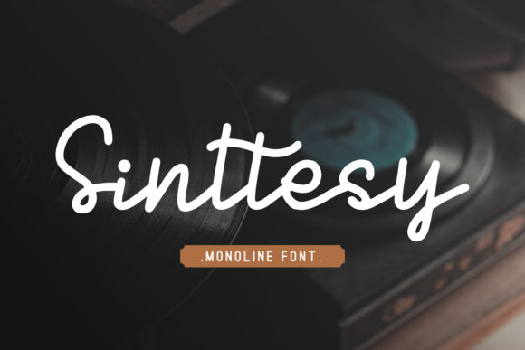 Sinttesy Font Poster 1