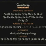 Sinttesy Font Poster 2