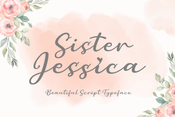 Sister Jessica Font Poster 1