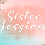Sister Jessica Font Poster 2
