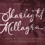 Skarlight Millagra Font Poster 1