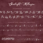 Skarlight Millagra Font Poster 4