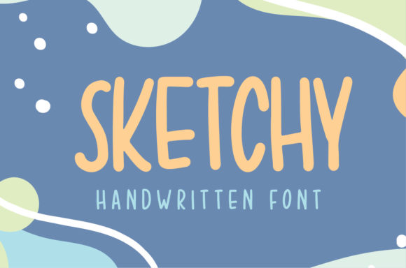 Sketchy Font Poster 1