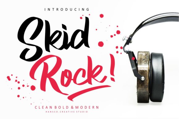 Skid Rock Font