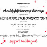 Skid Rock Font Poster 8