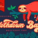 Slothdown Baby Font Poster 1