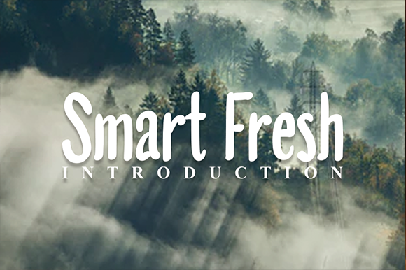 Smart Fresh Font