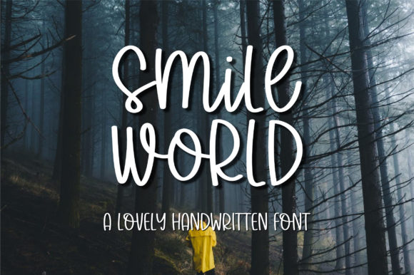 Smile World Font Poster 1