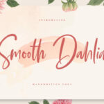 Smooth Dahlia Font Poster 1