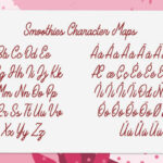 Smoothies Font Poster 8
