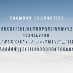 Snowbay Font Poster 8