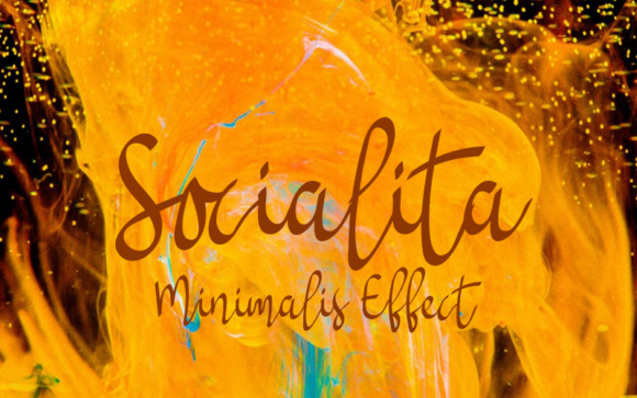Socialita Font Poster 1