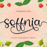 Soffnia Font Poster 1