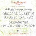 Soffnia Font Poster 8