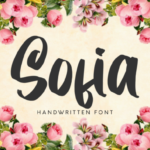 Sofia Font Poster 1