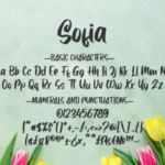 Sofia Font Poster 6