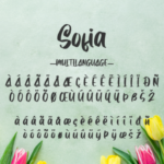 Sofia Font Poster 7