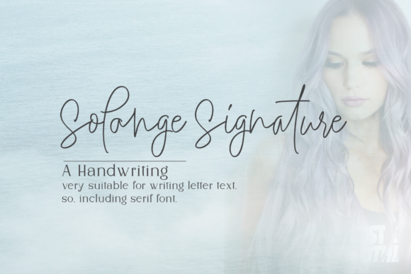 Solange Font Poster 1