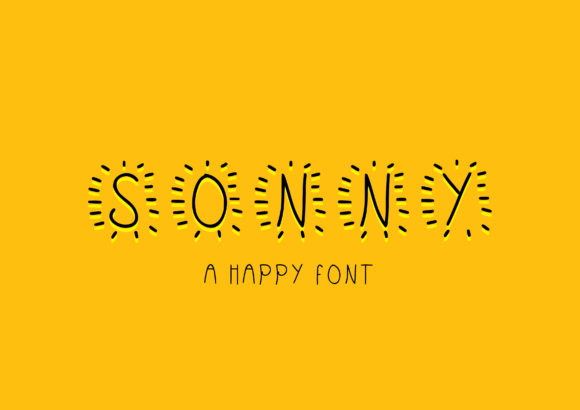 Sonny Font Poster 1