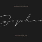 Sophan Font Poster 1